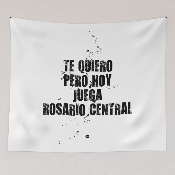 Item preview, I love you but Rosario Central (fc) is playing today. designed and sold by XUSRedbubble.