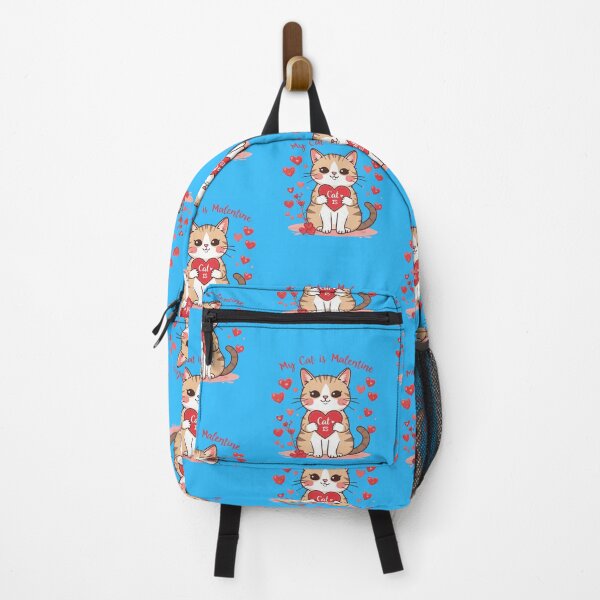 Item preview, My Cat Is My Valentine – Cute Anti-Romance Cat Design designed and sold by GOTCHO1.