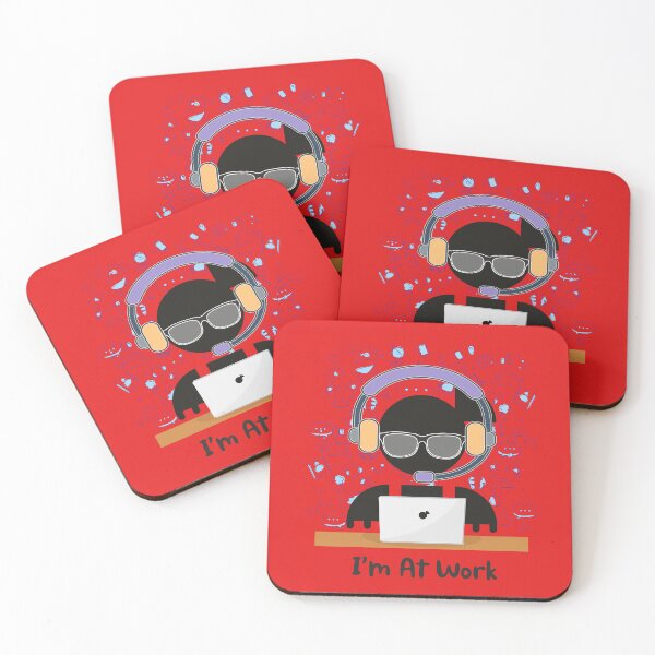 Item preview, I'm At Work – Funny Remote Worker Design for Tech Lovers designed and sold by Bianormal.