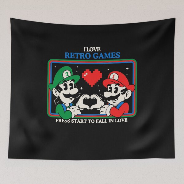 Item preview, I Love Retro Games designed and sold by Eoli Studio.