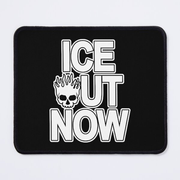 Item preview, ICE OUT NOW skull (version 1) designed and sold by Winner Chicken Dinner Designs.
