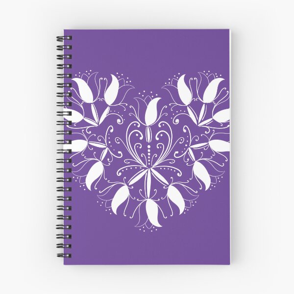 Item preview, Tulipán morado de San Valentín designed and sold by Laura Redden.