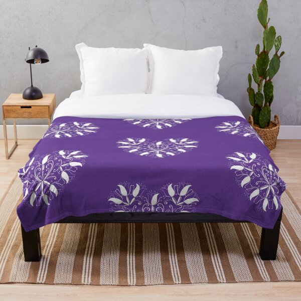 Item preview, Purple Tulip Valentine designed and sold by Laura Redden.