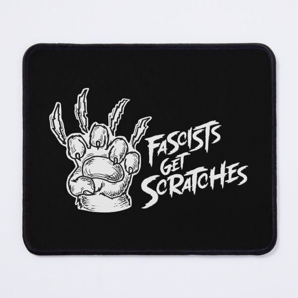 Item preview, FASCISTS GET SCRATCHES designed and sold by oddwonders.
