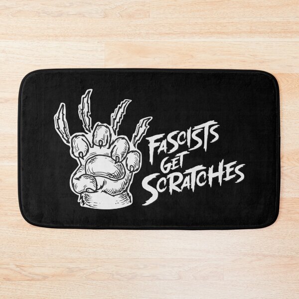 Item preview, FASCISTS GET SCRATCHES designed and sold by oddwonders.