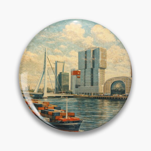 Item preview, Visit Rotterdam designed and sold by RetroRoutes.