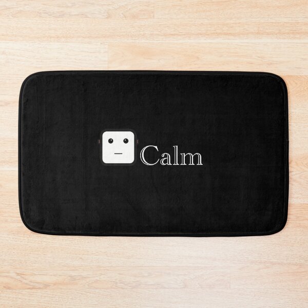 Item preview, Calm (White) designed and sold by Robotboyco.