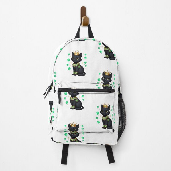 Item preview, Lucky Black Cat King Irish St Patricks Day designed and sold by salmzouriart.