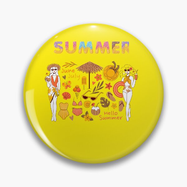 Item preview, Summer Vibes Aesthetic Collage - Retro Sun, Beach & Vacation Elements. designed and sold by PhantomArtStore.