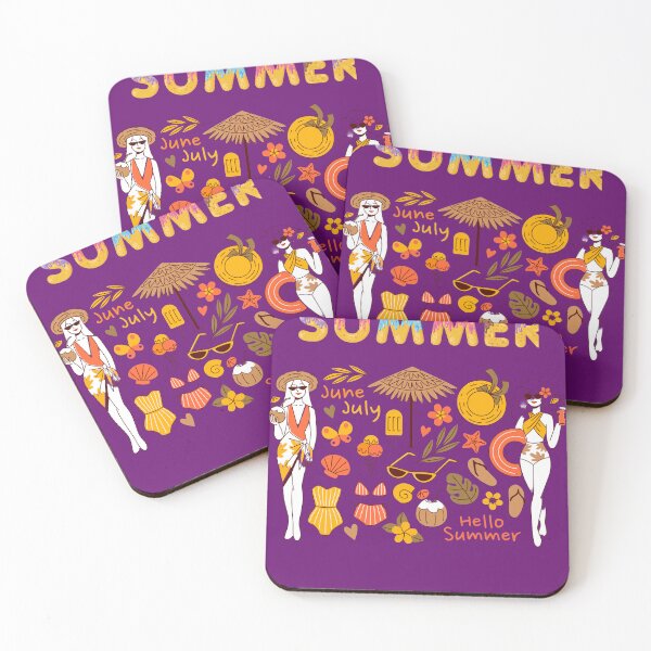 Item preview, Summer Vibes Aesthetic Collage - Retro Sun, Beach & Vacation Elements. designed and sold by PhantomArtStore.