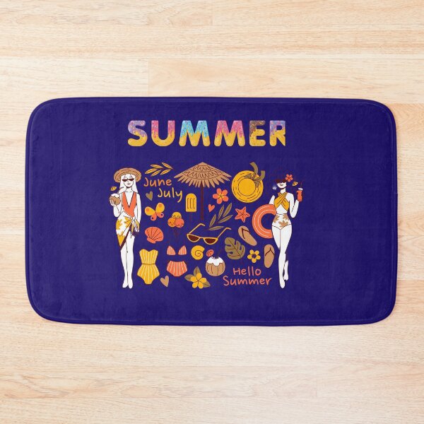 Item preview, Summer Vibes Aesthetic Collage - Retro Sun, Beach & Vacation Elements. designed and sold by PhantomArtStore.