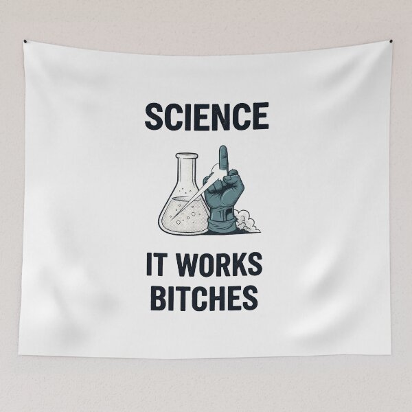 Item preview, "SCIENCE: It works" designed and sold by Tecno-Art-Land.