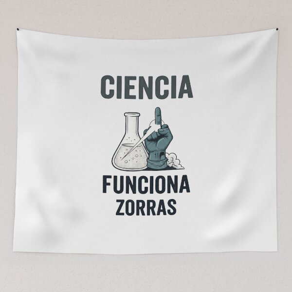Item preview, "SCIENCE: It works" - Spanish version designed and sold by Tecno-Art-Land.