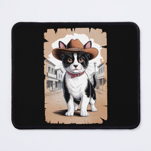 Item preview, Retro Sherriff Cat Poster designed and sold by Museum Of Non-Existing Art.
