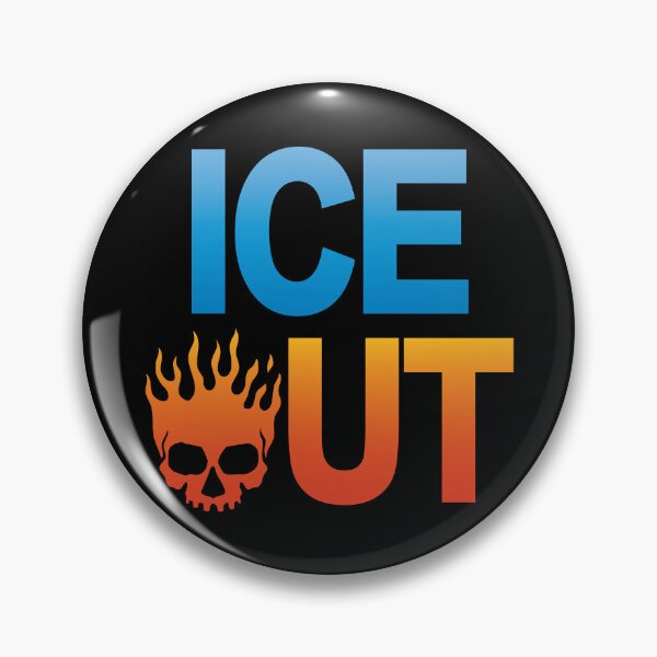Item preview, ICE OUT skull (version 3) designed and sold by Winner Chicken Dinner Designs.
