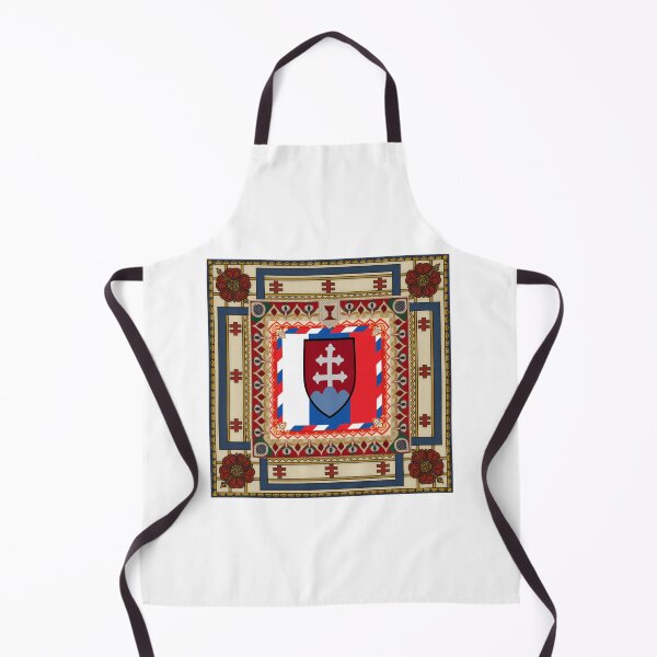 Item preview, Medium Stylized Slovakia Flag Art | Central Europe Medievalist Symbols Union designed and sold by Based History.