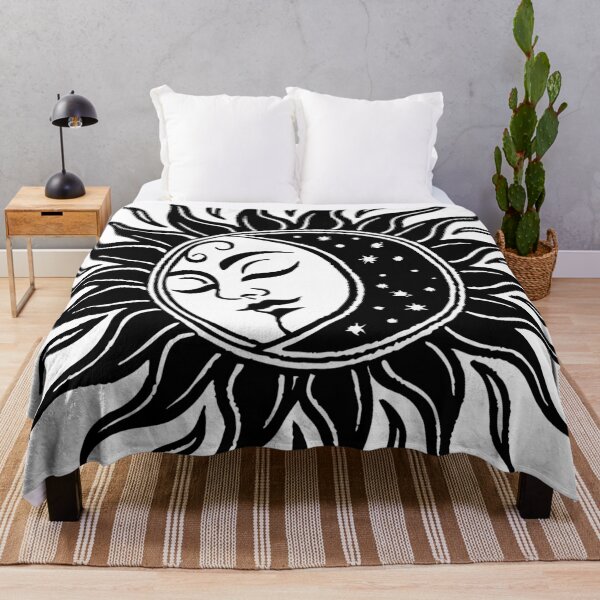Item preview, Simple Sun and Moon with Stars designed and sold by AnimaliaStar.