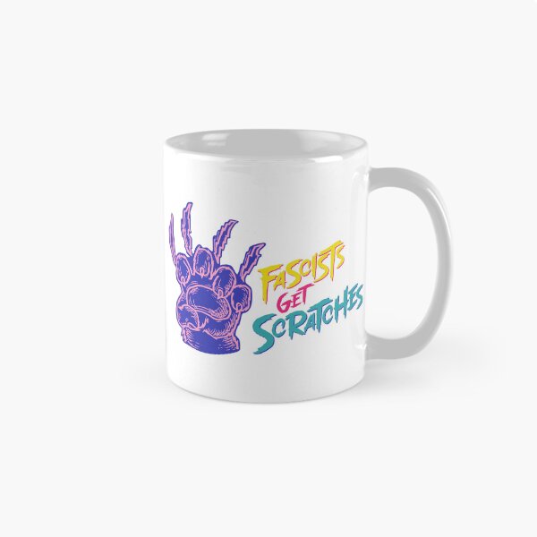 Item preview, FASCISTS GET SCRATCHES designed and sold by oddwonders.