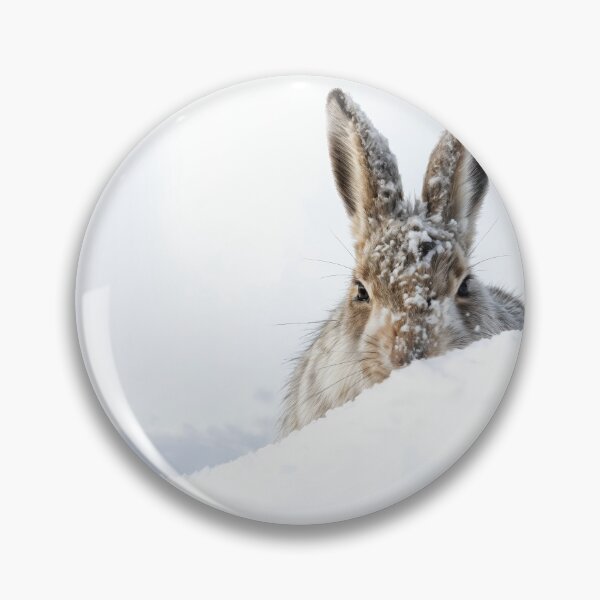 Item preview, Bunny In a Deep Winter Snowdrift designed and sold by Maria Dryfhout.