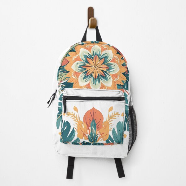 Item preview, Tropical Leaf Mandala Bliss designed and sold by bloompatterns.