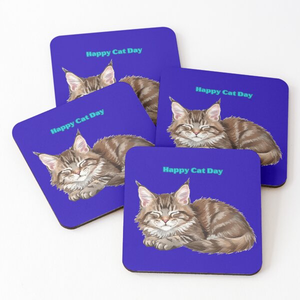 Item preview, Happy Cat Day  designed and sold by Kamarko.