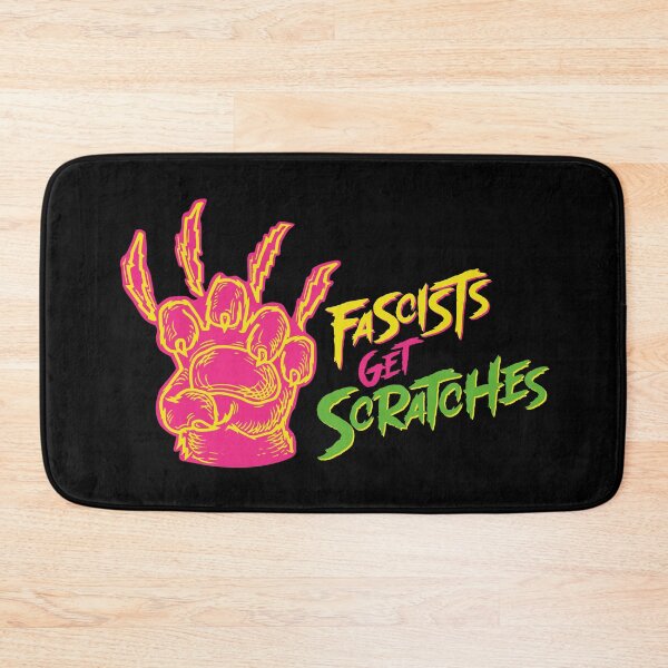 Item preview, FASCISTS GET SCRATCHES designed and sold by oddwonders.