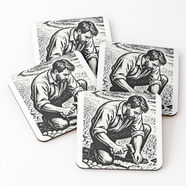 Item preview, He Hunts the Past designed and sold by Tony Elliott.