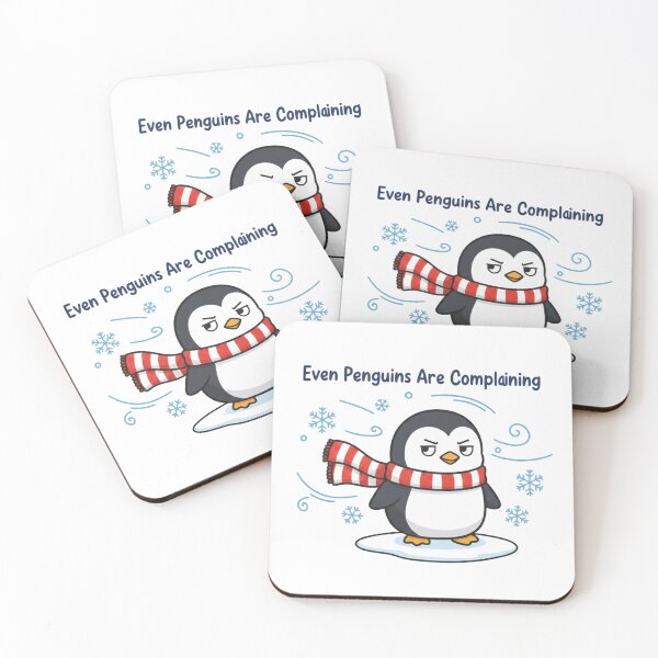 Item preview, Even Penguins Are Complaining – Funny US Winter Storm Design designed and sold by abdobos10.