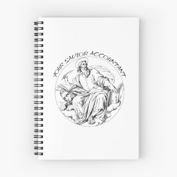 Item preview, Your Savior Accountant designed and sold by GOLDENGARDENART.