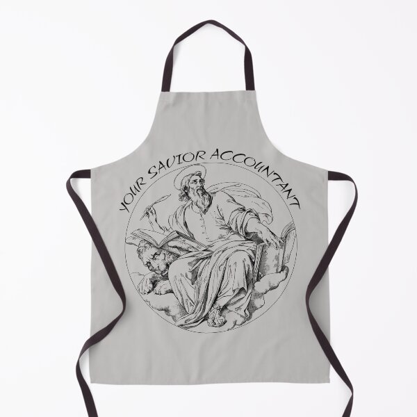 Item preview, Your Savior Accountant designed and sold by GOLDENGARDENART.