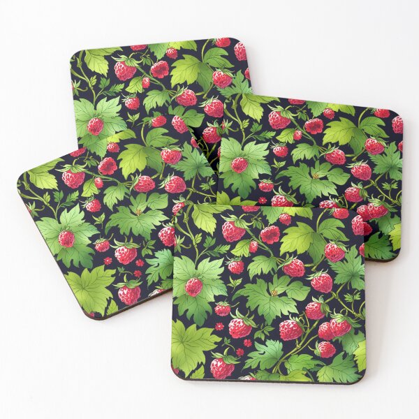 Item preview, Raspberry garden red berry patch designed and sold by hollycooper.