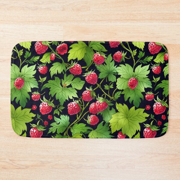 Item preview, Raspberry garden red berry patch designed and sold by hollycooper.