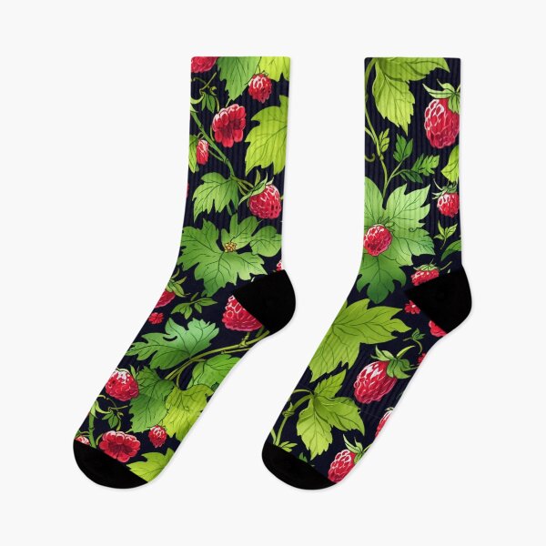 Item preview, Raspberry garden red berry patch designed and sold by hollycooper.