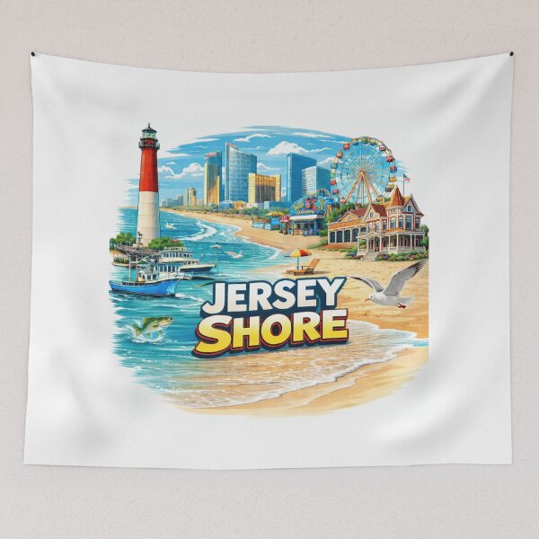 Item preview, The New Jersey Shore  designed and sold by CoolShirtDepot.
