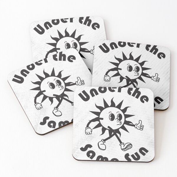 Item preview, Under the Same Sun – Retro Sun Character Illustration designed and sold by Noe Guion Studio.