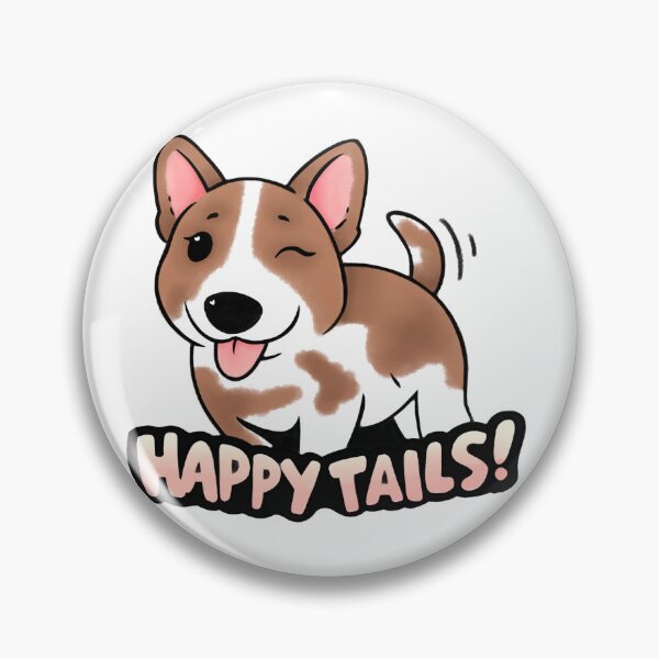 Item preview, happy bullterrier designed and sold by ducktasticarts.