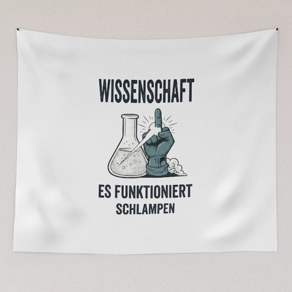 Item preview, "SCIENCE: It works" - German version designed and sold by Tecno-Art-Land.