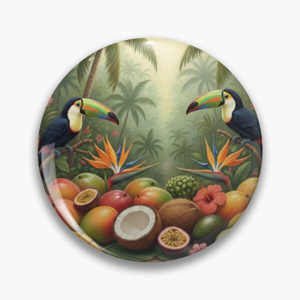 Aperçu de l'œuvre EXPLOSION TROPICALE !! créée et vendue par EricCreations.SHOP.