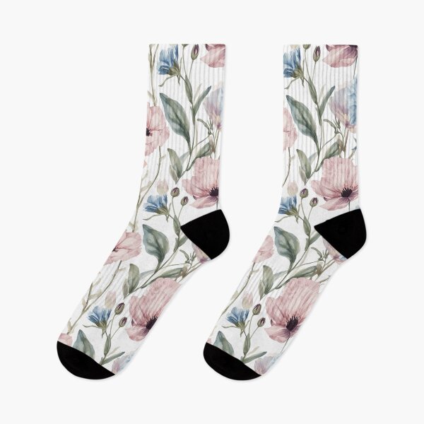 Item preview, Pink and Blue Spring Flowers designed and sold by GWEverything.