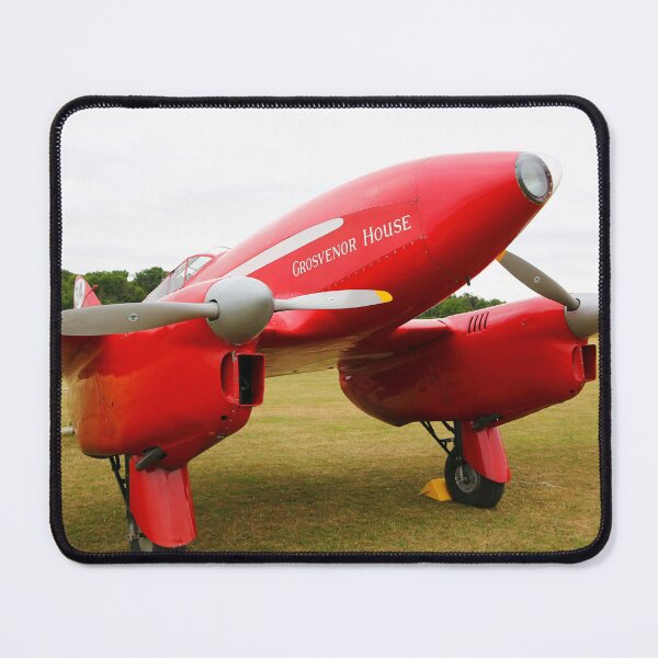 Item preview, De Havilland DH88 Comet Racer on the grass designed and sold by MartinPhotos.