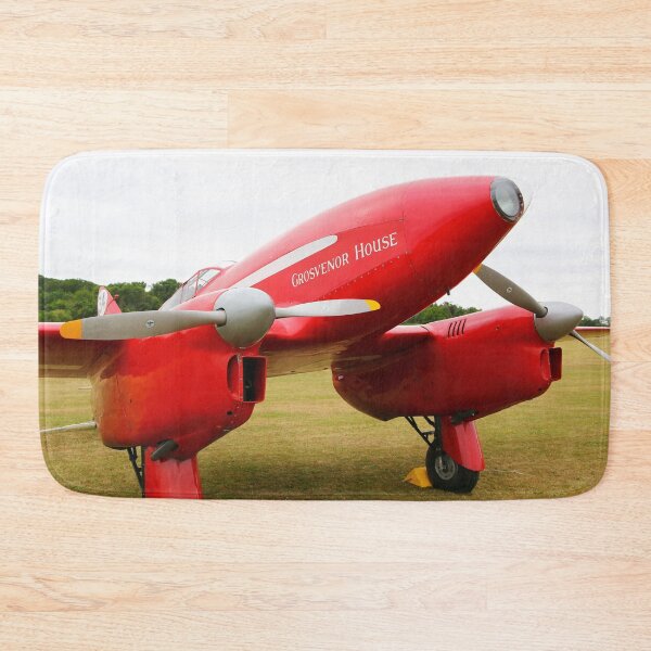 Item preview, De Havilland DH88 Comet Racer on the grass designed and sold by MartinPhotos.