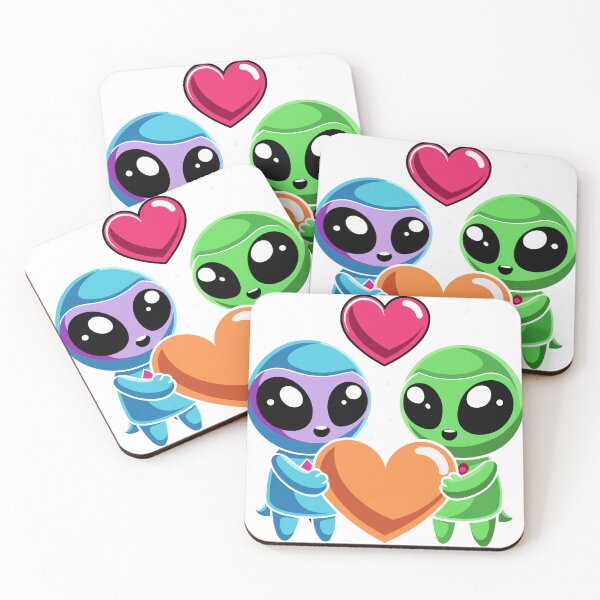 Item preview, Aliens In Love designed and sold by SuperAIstar.