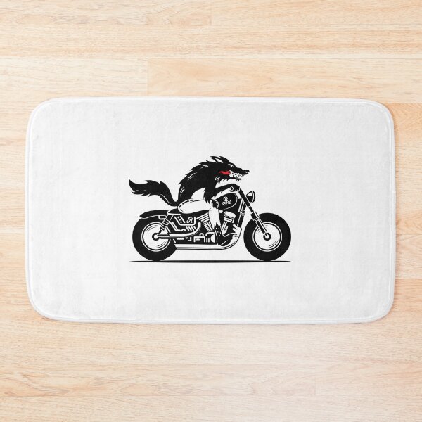 Item preview, Biker Werewolf designed and sold by TheHugWolf.