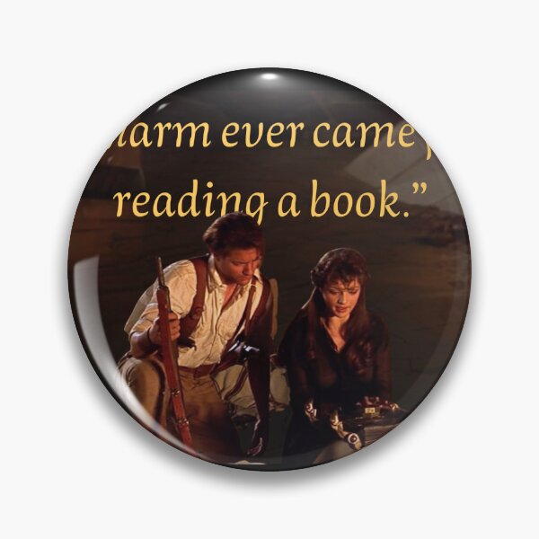 Item preview, "No Harm Ever Came From Reading A Book." designed and sold by Jaques-World.