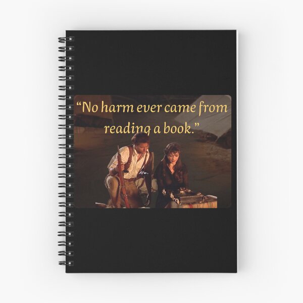 Item preview, "No Harm Ever Came From Reading A Book." designed and sold by Jaques-World.