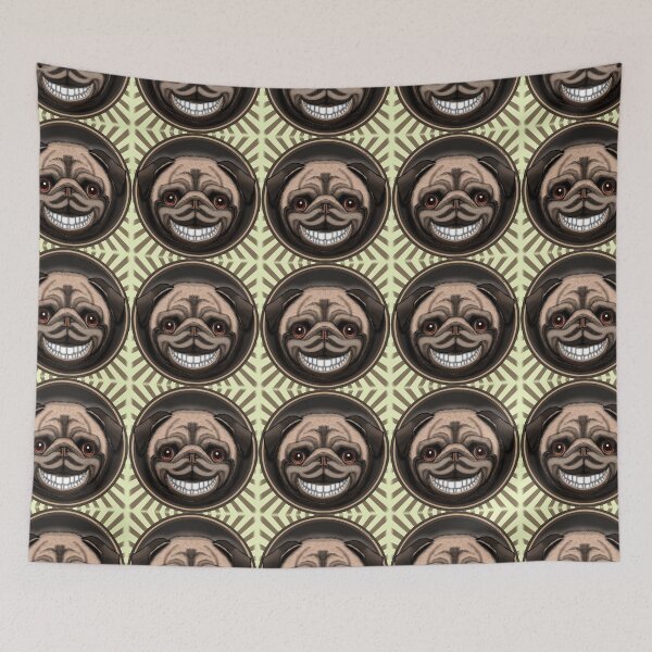 Item preview, Grinning Pug designed and sold by artmuvz.