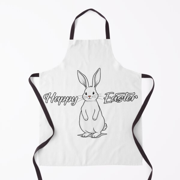 Artikelvorschau, Happy Easter – Minimal Bunny Illustration entworfen und verkauft von Topoartispp.