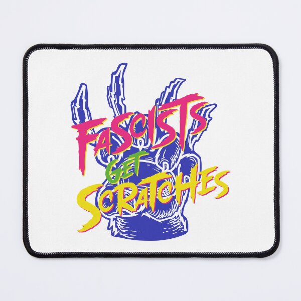 Item preview, FASCISTS GET SCRATCHES designed and sold by oddwonders.
