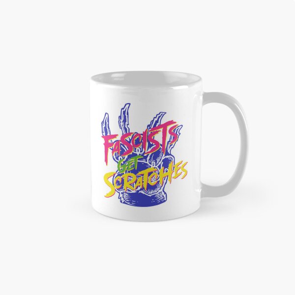 Item preview, FASCISTS GET SCRATCHES designed and sold by oddwonders.