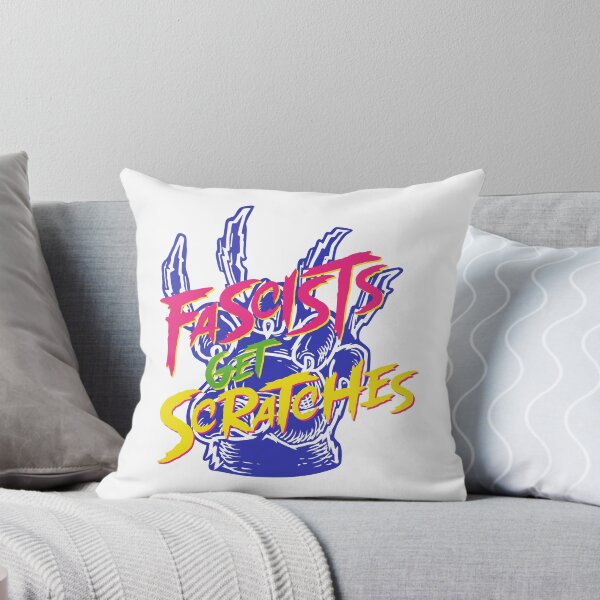 Item preview, FASCISTS GET SCRATCHES designed and sold by oddwonders.